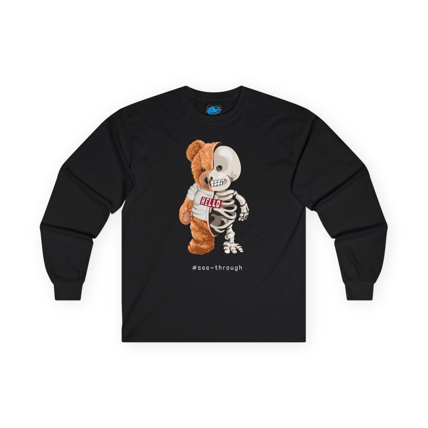 #See-Through Long Sleeve T-Shirt