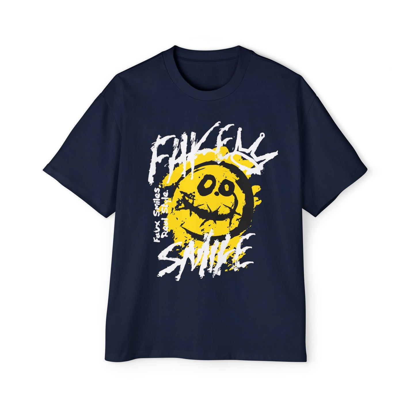 Fake Smile Oversized T-Shirt