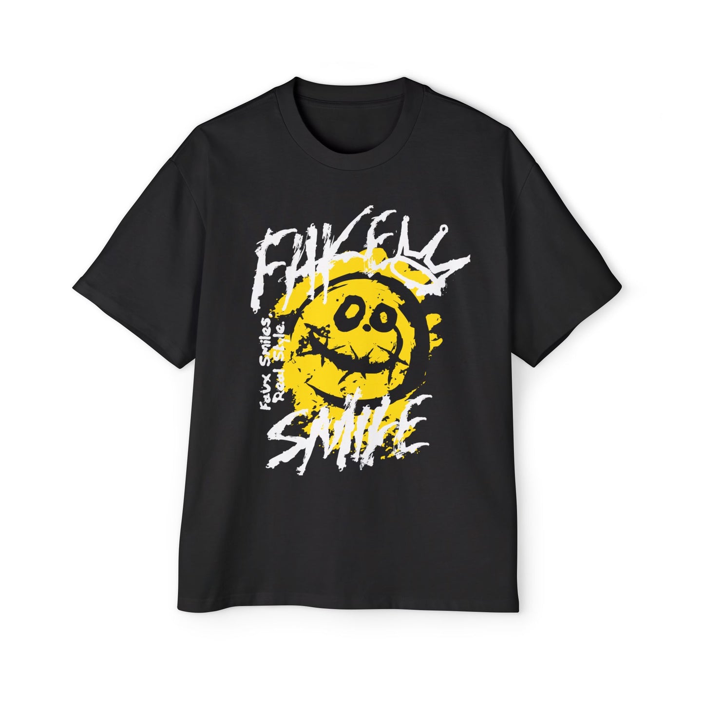 Fake Smile Oversized T-Shirt