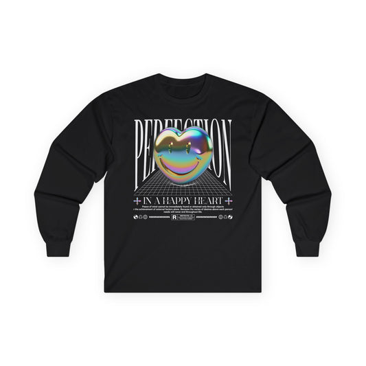 Perfection In Happy Heart Long Sleeve T-Shirt