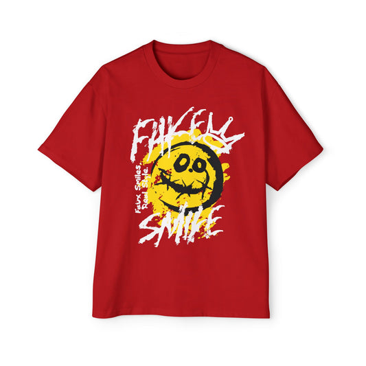 Fake Smile Oversized T-Shirt